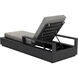 Tavira Charcoal / Lanikai Salt And Pepper Outdoor Lounger